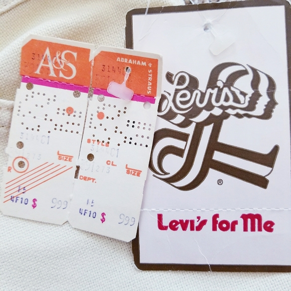 ❤NWT❤ AUTHENTIC 1974 LEVI'S SLACKS - Picture 9 of 16